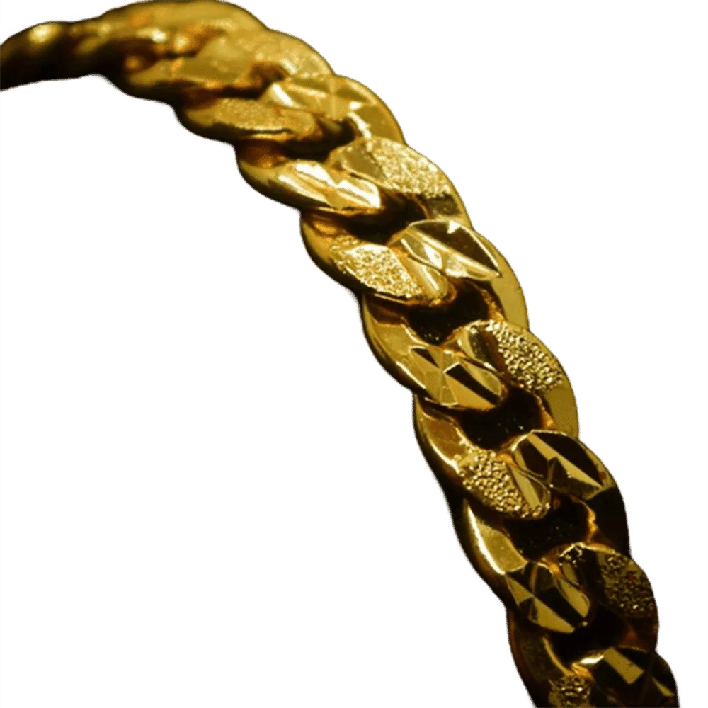 Premium Quality 22kt Guaranteed Gold Plated Men's DUST Albert Bracelet