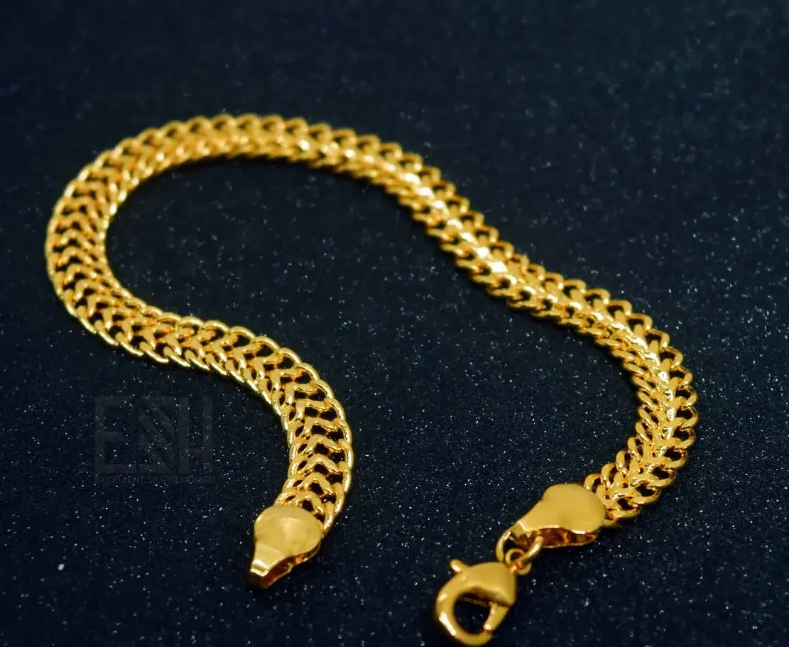 Gold plated Stylish Rich Look pooran bracelet For All gift items for girls/ boys