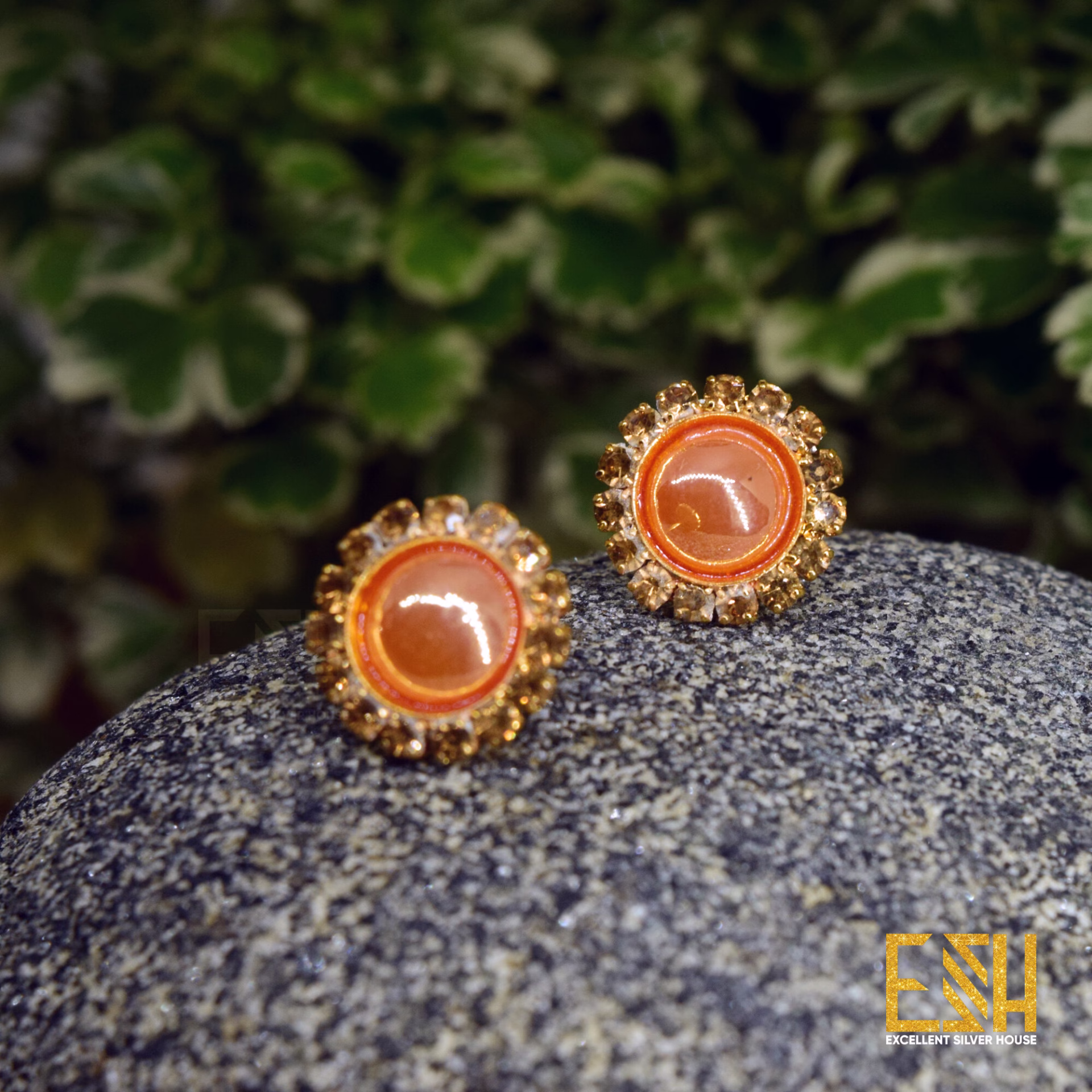 Gold plated Stylish Look Earring BUY ONE GET Small ONE FREE