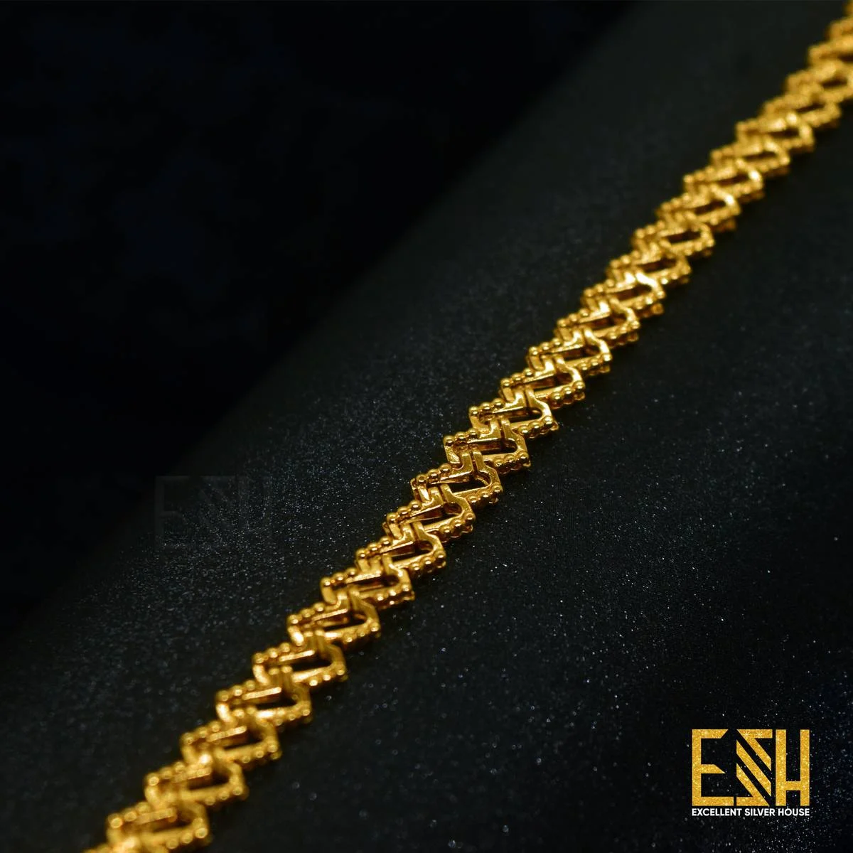 Guaranteed Gold Plated Flat Fox Bracelet 06MM